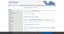 Desktop Screenshot of perlscripts.de
